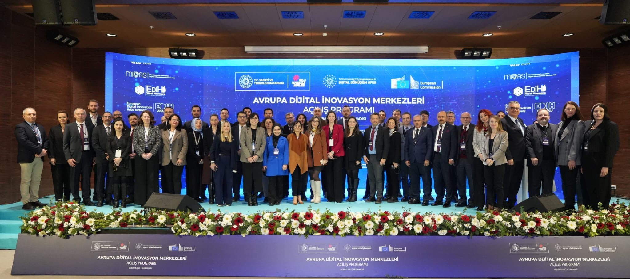 Avrupa Dijital İnovasyon Merkezleri Açılış Programı 2025 İmza ve Ödül Töreni